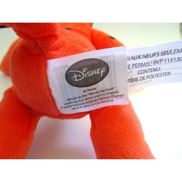 Disney's Tigger Character - "Winnie the Pooh" Plush Toy - 8"- Used No Tag Lovey - Picture 5 of 6